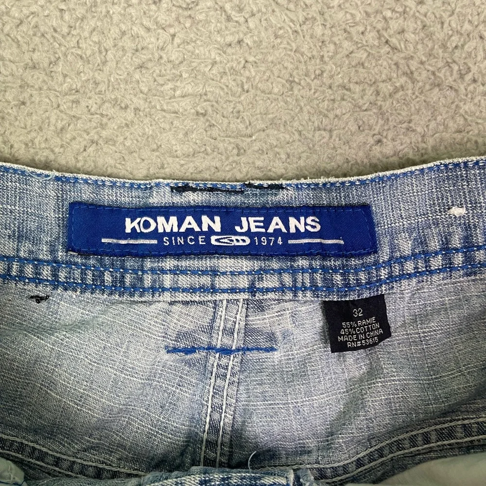 Vintage baggy‎ koman jean shorts